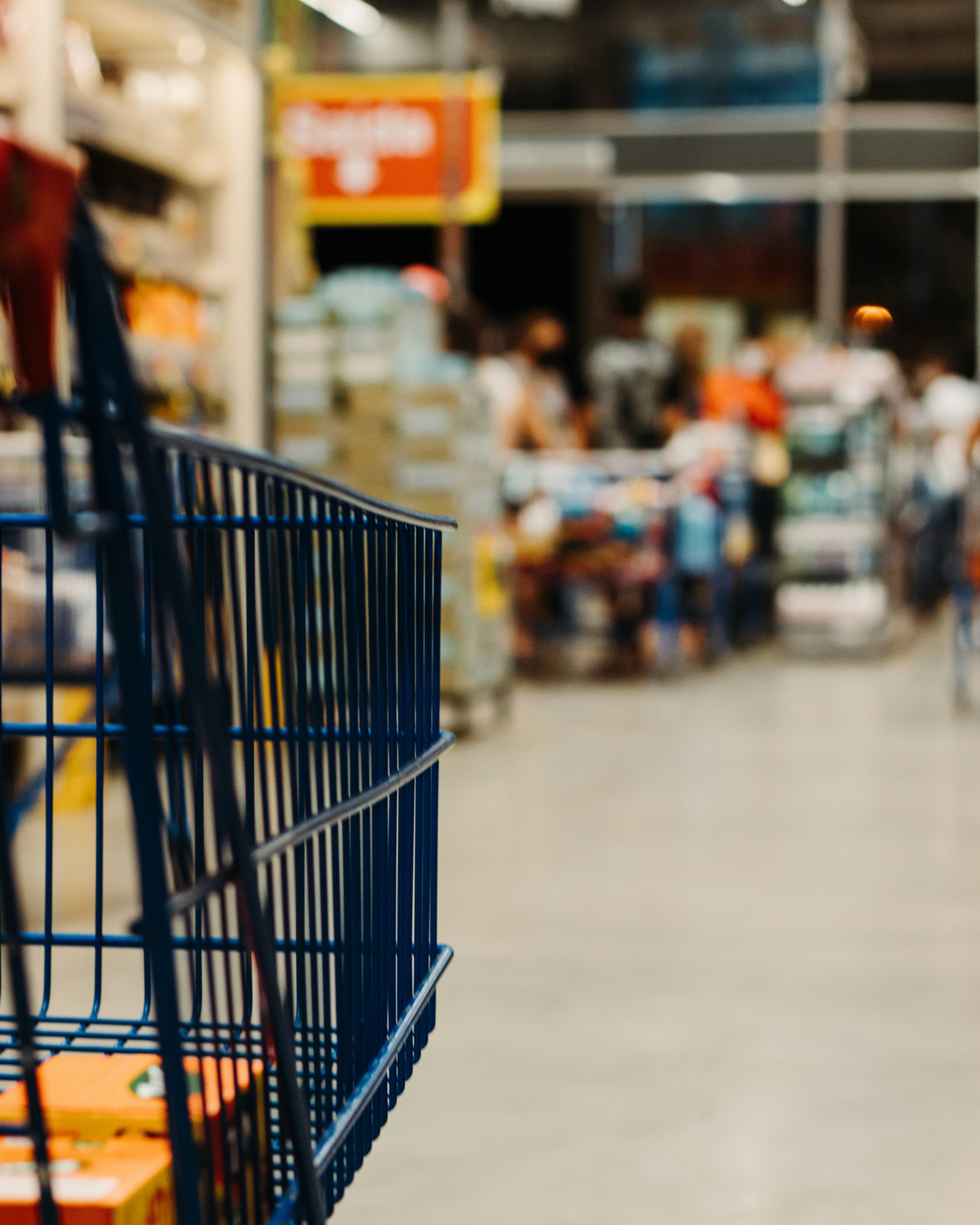 A shopping cart | Source: Unsplash